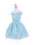Girls Rainbow Sequin Off Shoulder Short Party Dress, Sizes 2-16 - SophiasStyle.com